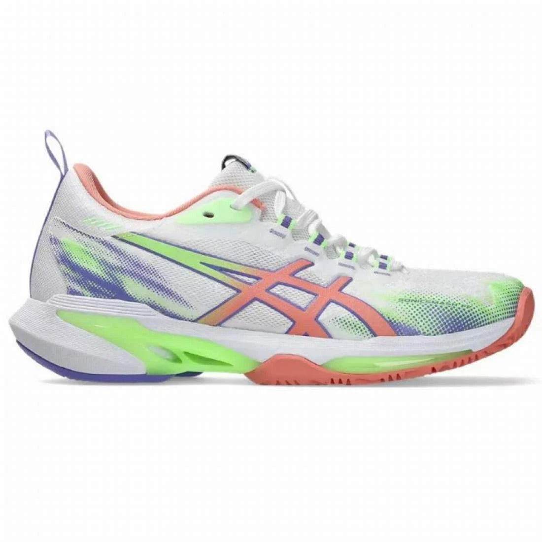 Zapatillas Asics Sonicsmash FF Blanco Rosa Mujer