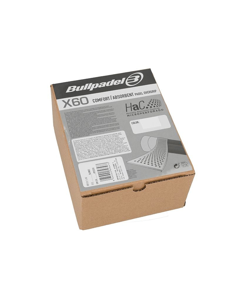 CUBO 60 UDS. OVERGRIPS BULLPADEL