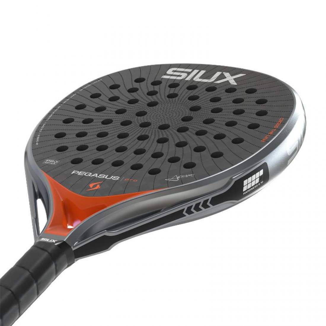 Pala Siux Alex Chozas Pegasus Pro 2026 Gris Naranja