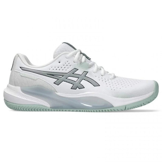 Zapatillas Asics Gel Challenger 15 Clay Blanco Verde Liquen
