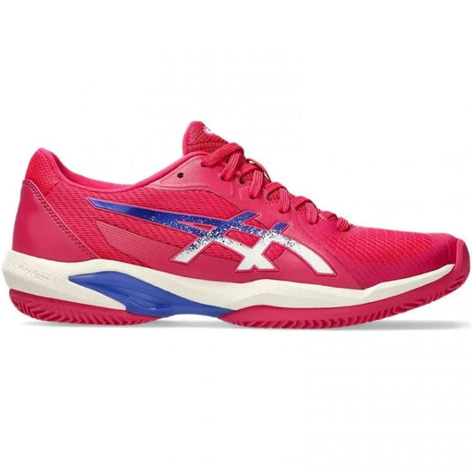 Zapatillas Asics Solution Swift FF 2 Clay Rosa Azul Cobalto Mujer