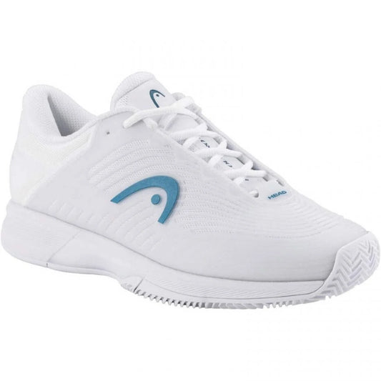 Zapatillas Head Revolt Pro 4.5 Clay Blanco Azul Mujer